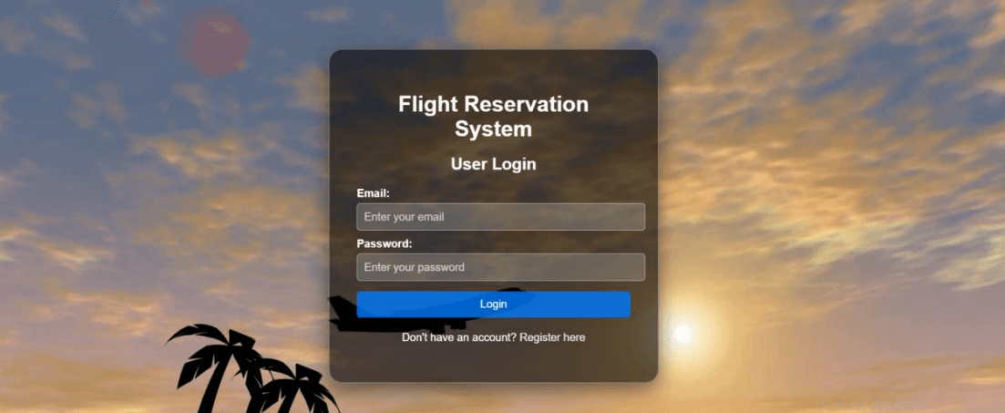 Flight Reservation System