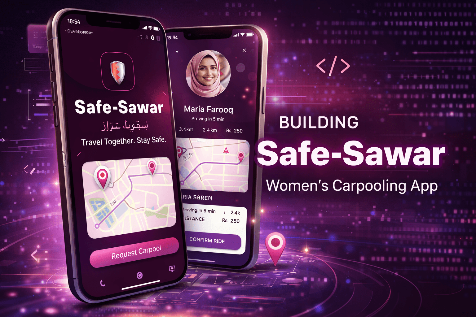 Safe-Sawar: Women-First Carpooling